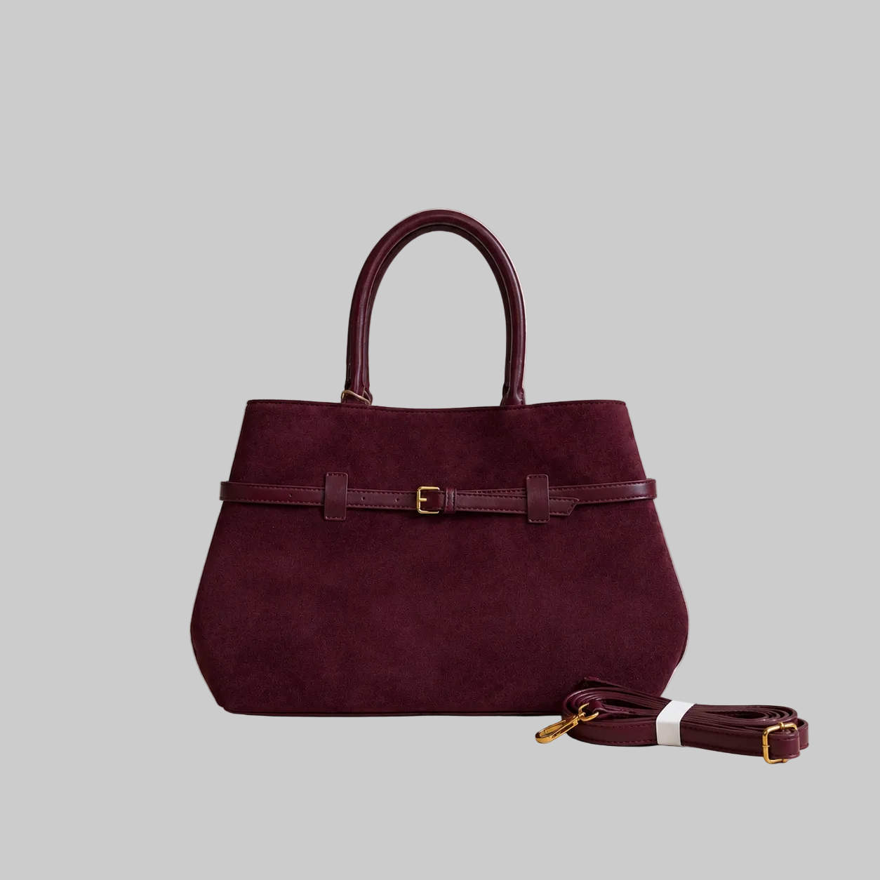 Tasche Wildlederoptik - Farbauswahl