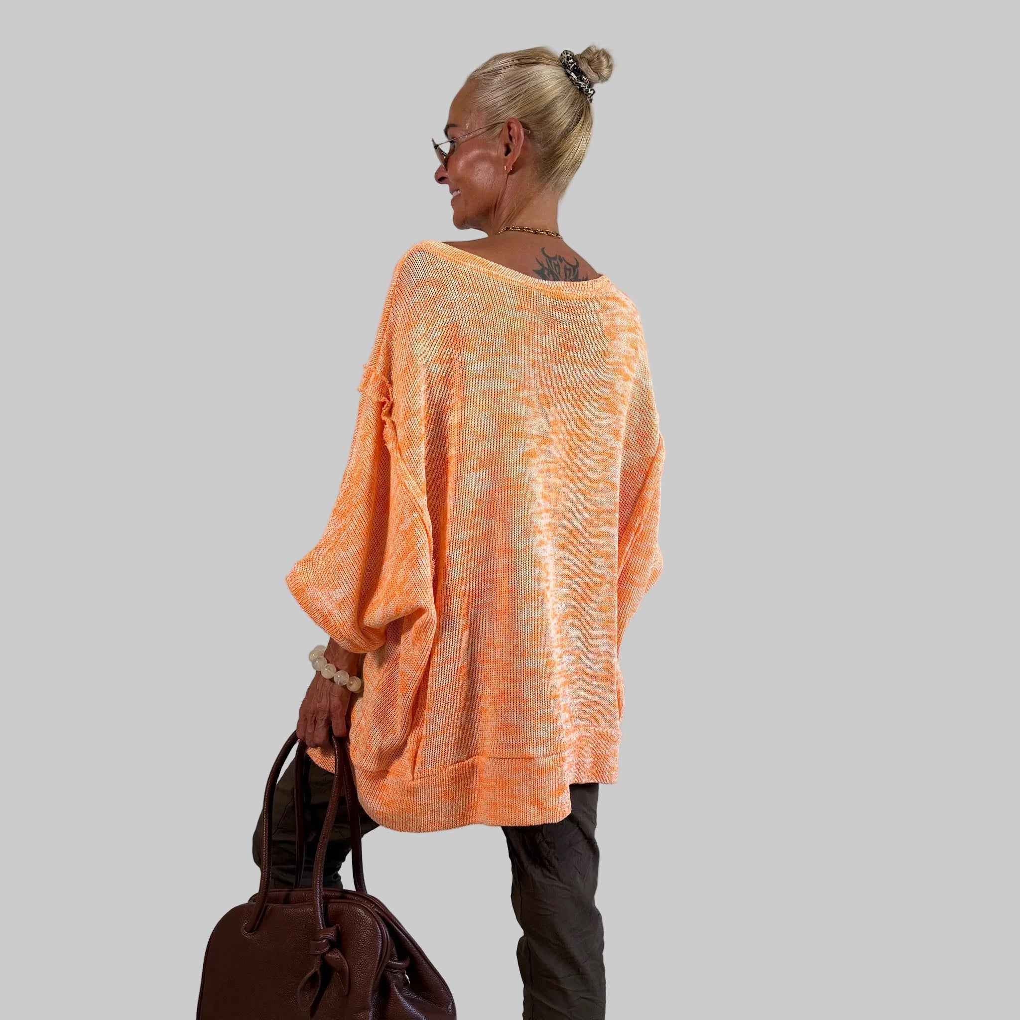 Feinstrick Pullover 3/4 Arm