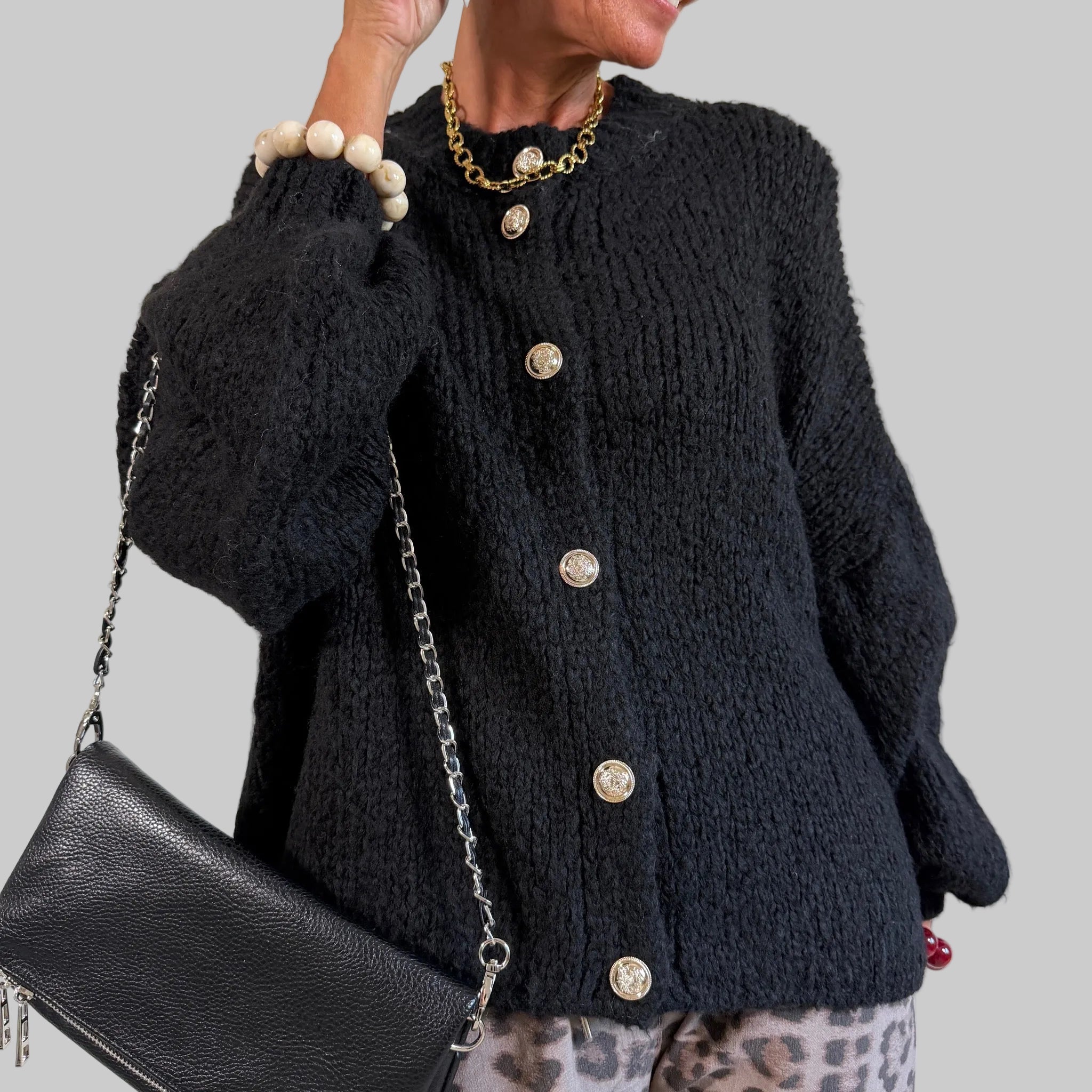 Cozy Oversize Strickweste - Farbauswahl
