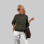 Spitzen Langarmshirt Floral - Farbauswahl