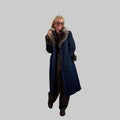 Jeansmantel Faux Fur - Warm Lined