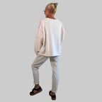 Sweater Rosa Nähte - Farbauswahl