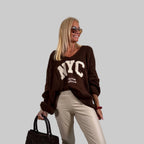Grobstrickpullover "NYC" - Farbauswahl