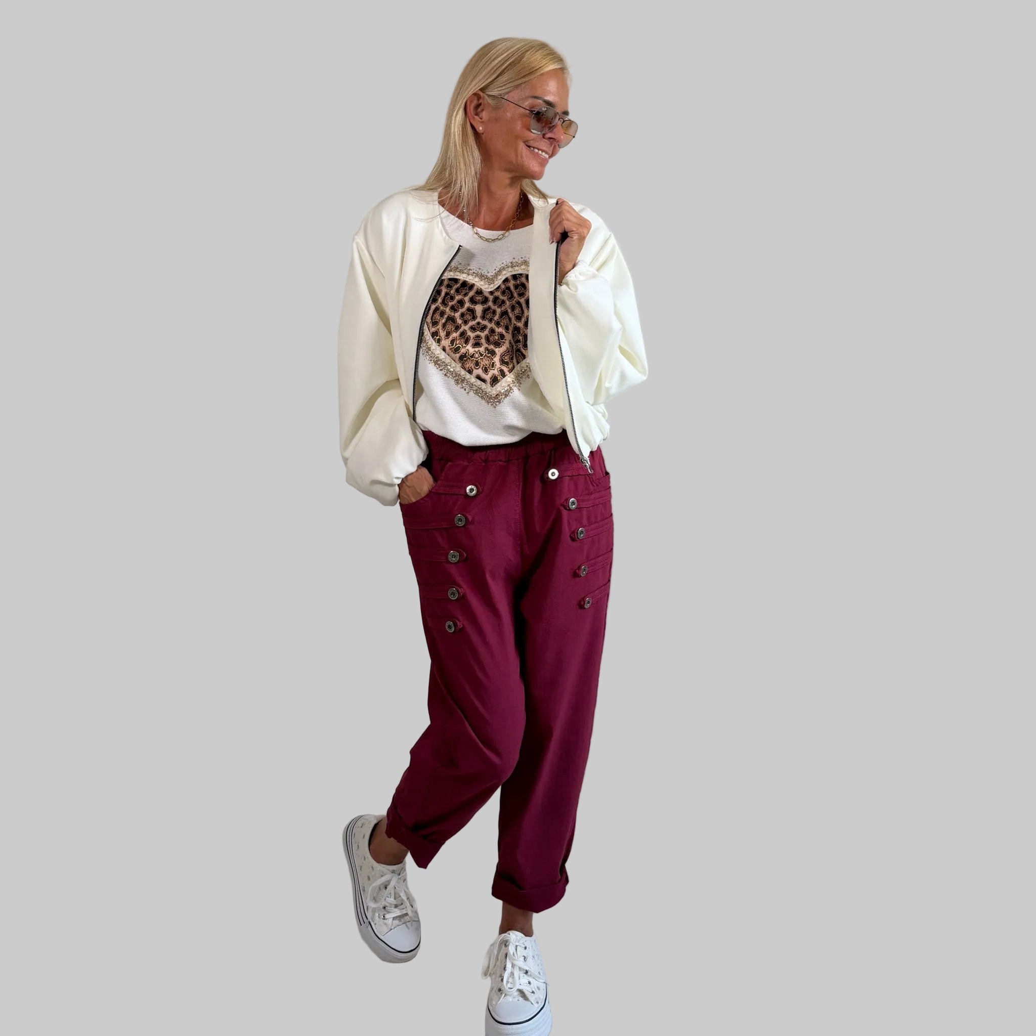 Stretchhose Napoleon Look - Farbauswahl