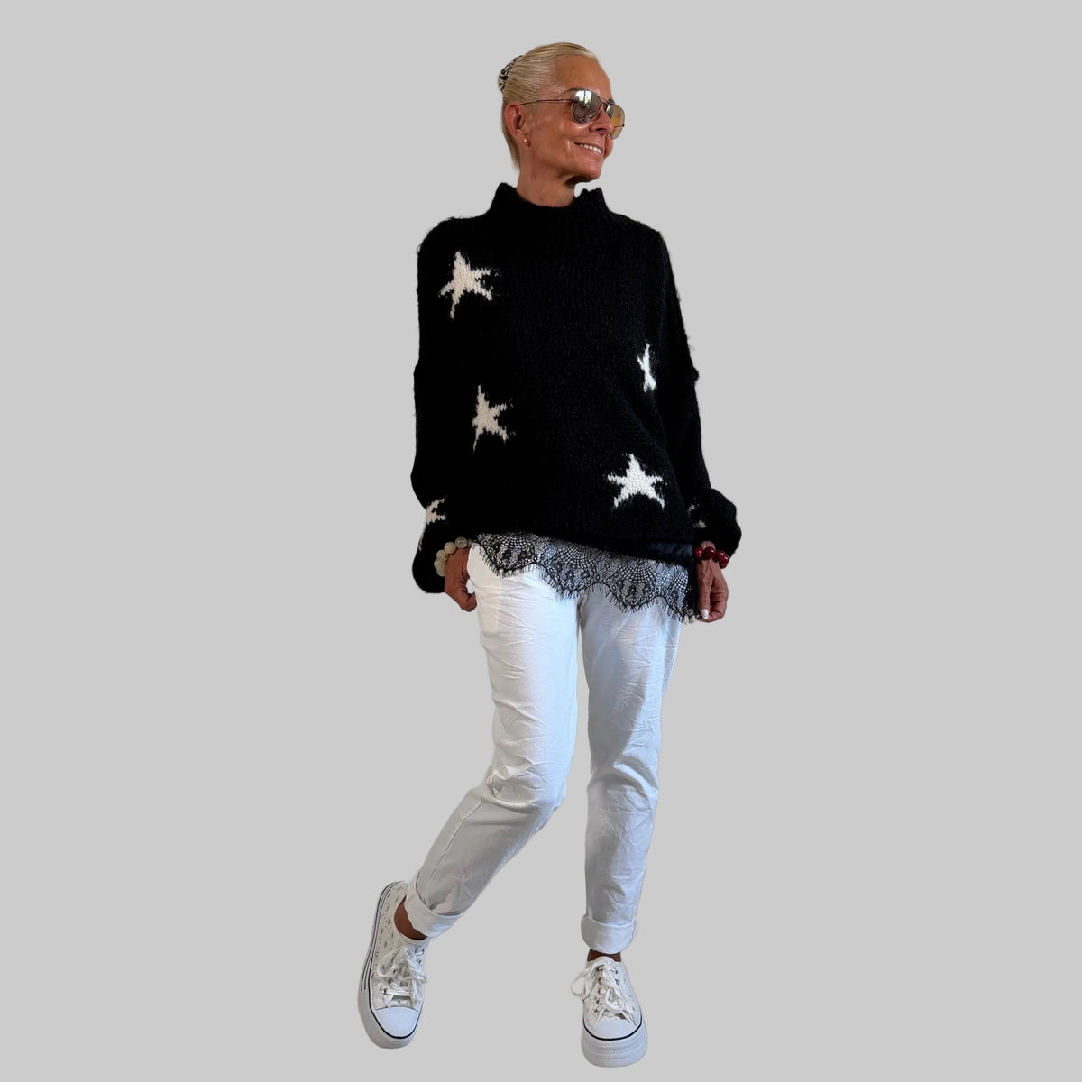 Strickpullover Stern - Farbauswahl