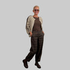 Stoffhose 7/8 kariert - Farbauswahl