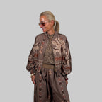 Blouson Fantasiemuster Streifen - Farbauswahl