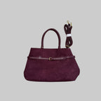 Tasche Wildlederoptik - Farbauswahl