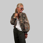 Blouson Fantasiemuster Streifen - Farbauswahl