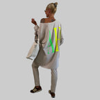 Longshirt Oversize "YEAH" - Farbauswahl