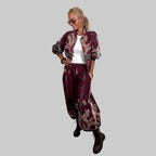 Blouson Fantasiemuster Streifen - Farbauswahl