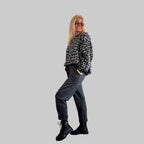 Butterstoff Hose schmales Bein - Farbauswahl