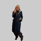 Jeansmantel Faux Fur - Warm Lined
