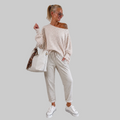 Leo Feinstrickpullover Oversized