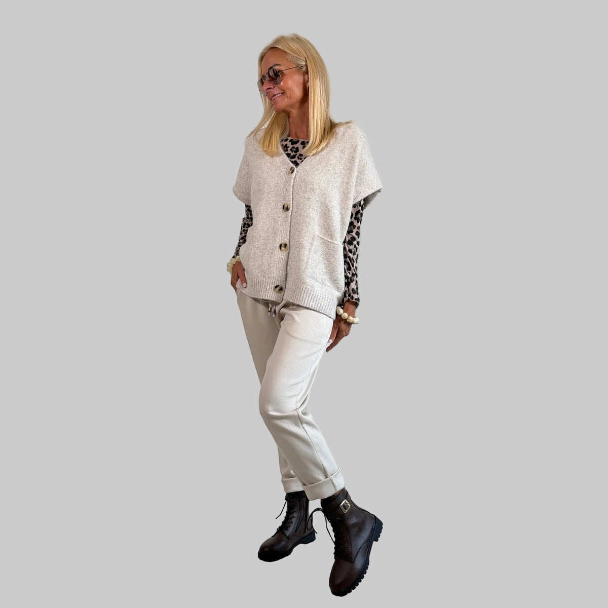 Strickpullunder Oversize - Farbauswahl