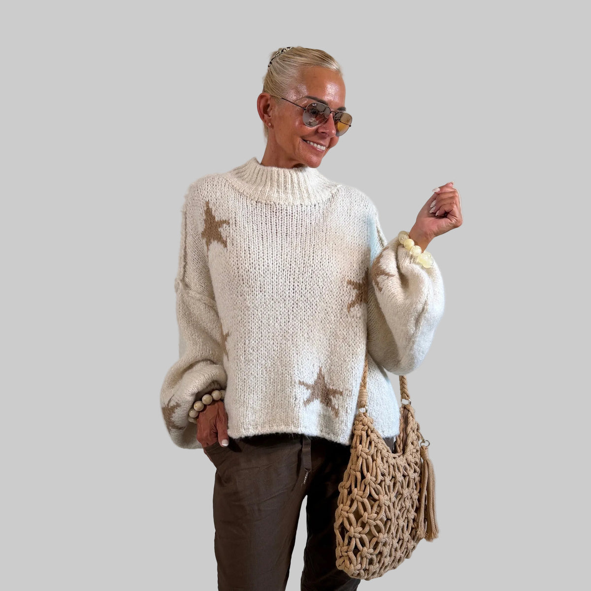 Strickpullover Stern - Farbauswahl