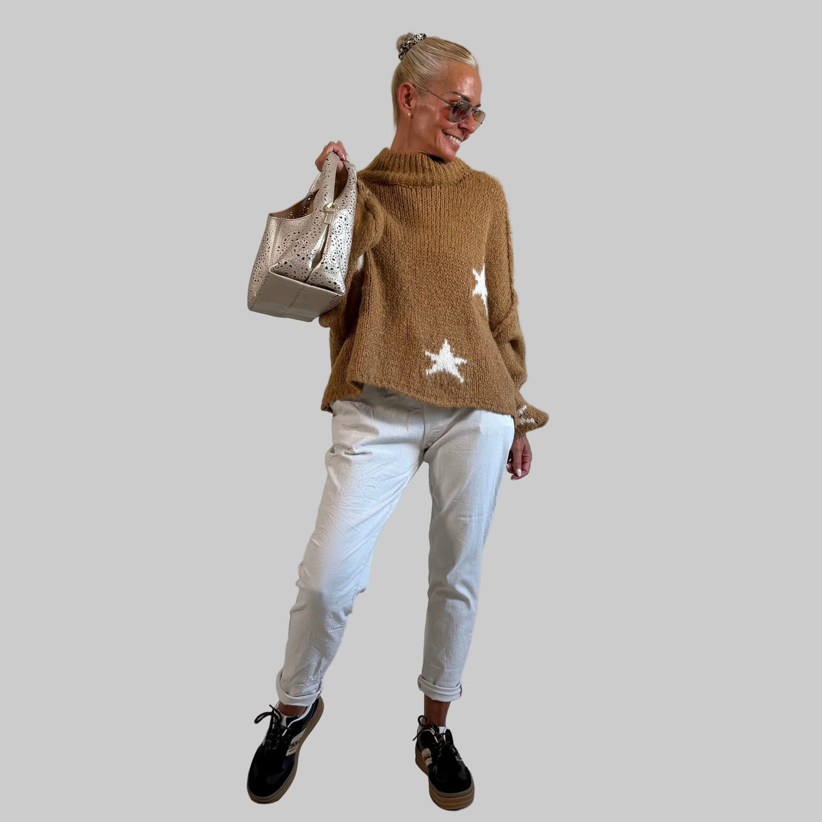 Strickpullover Stern - Farbauswahl