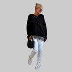 Sweater Rosa Nähte - Farbauswahl