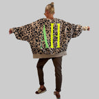Leo Sweater Oversize "YEAH" - Farbauswahl