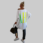 Longshirt Oversize "YEAH" - Farbauswahl