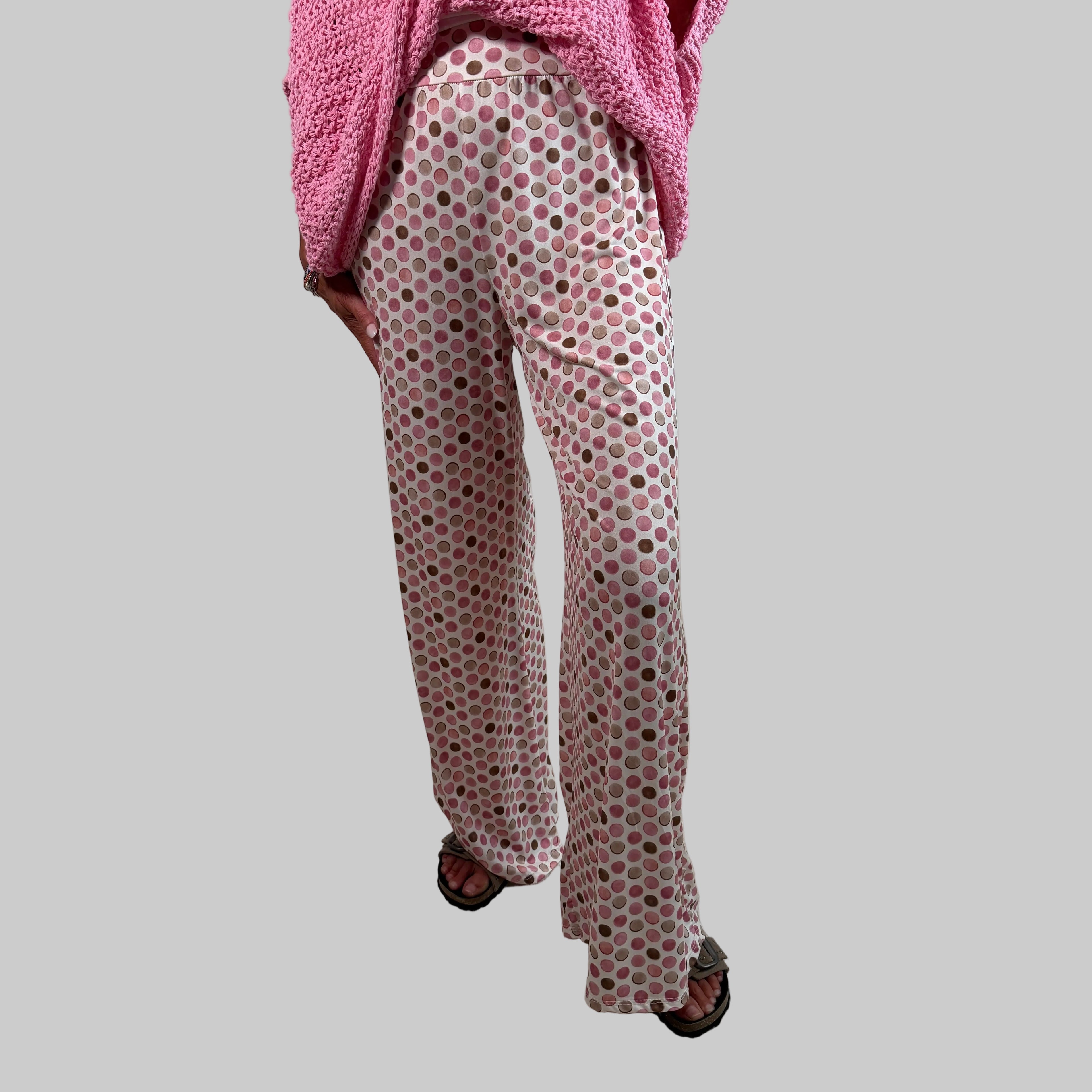 Butterstoff Sommerhose Polka Dots - Farbauswahl