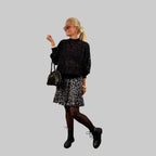 Spitzen Langarmshirt Floral - Farbauswahl