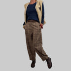 Stoffhose 7/8 kariert - Farbauswahl