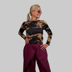 Kaschmir Langarmshirt Camouflage - Farbauswahl