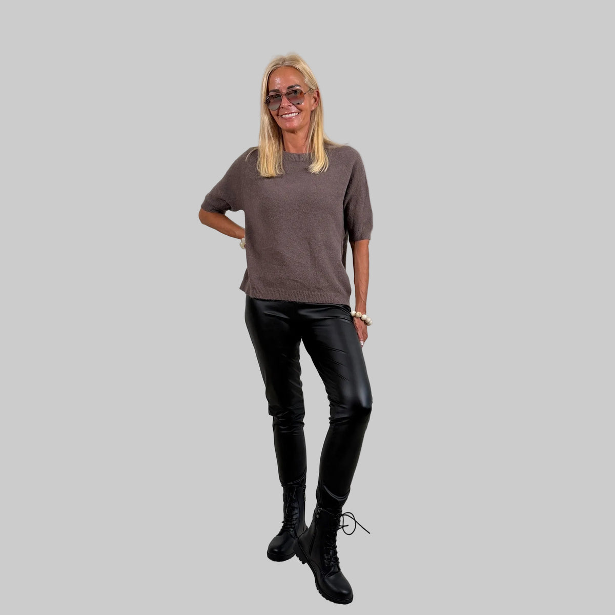 Feinstrickpullover Alpaka- Farbauswahl