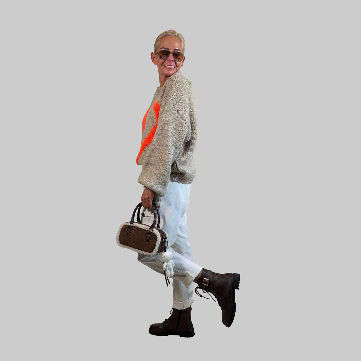 Strickpullover Herz - Farbauswahl