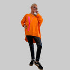 Longshirt Oversize "YEAH" - Farbauswahl