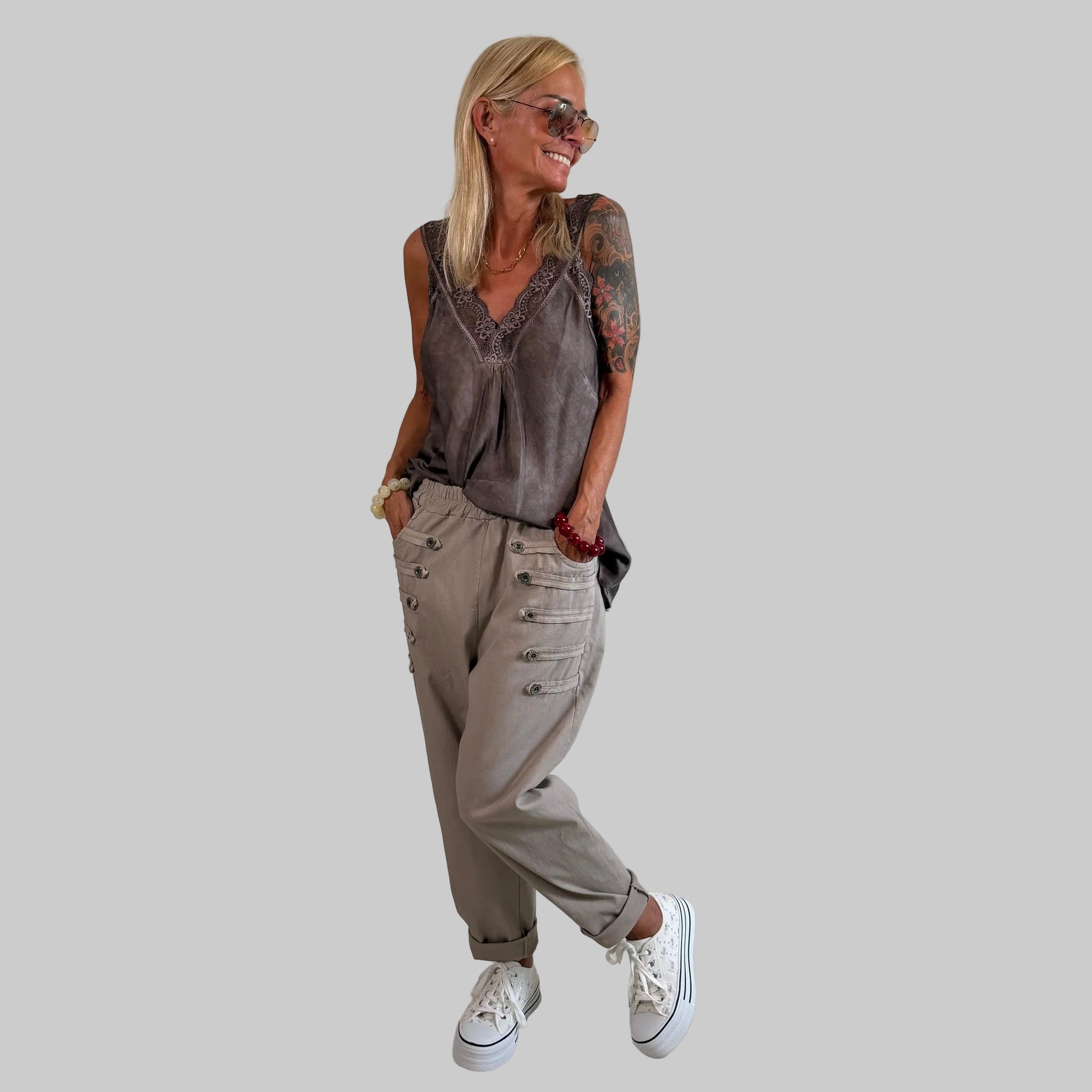 Stretchhose Napoleon Look - Farbauswahl