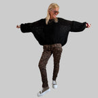 Grobstrickpullover Oversize