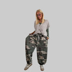 Ballonhose Camouflage Bindeband