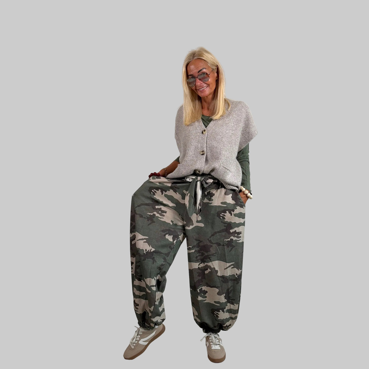 Ballonhose Camouflage Bindeband