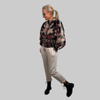 Blouson Fantasiemuster Streifen - Farbauswahl