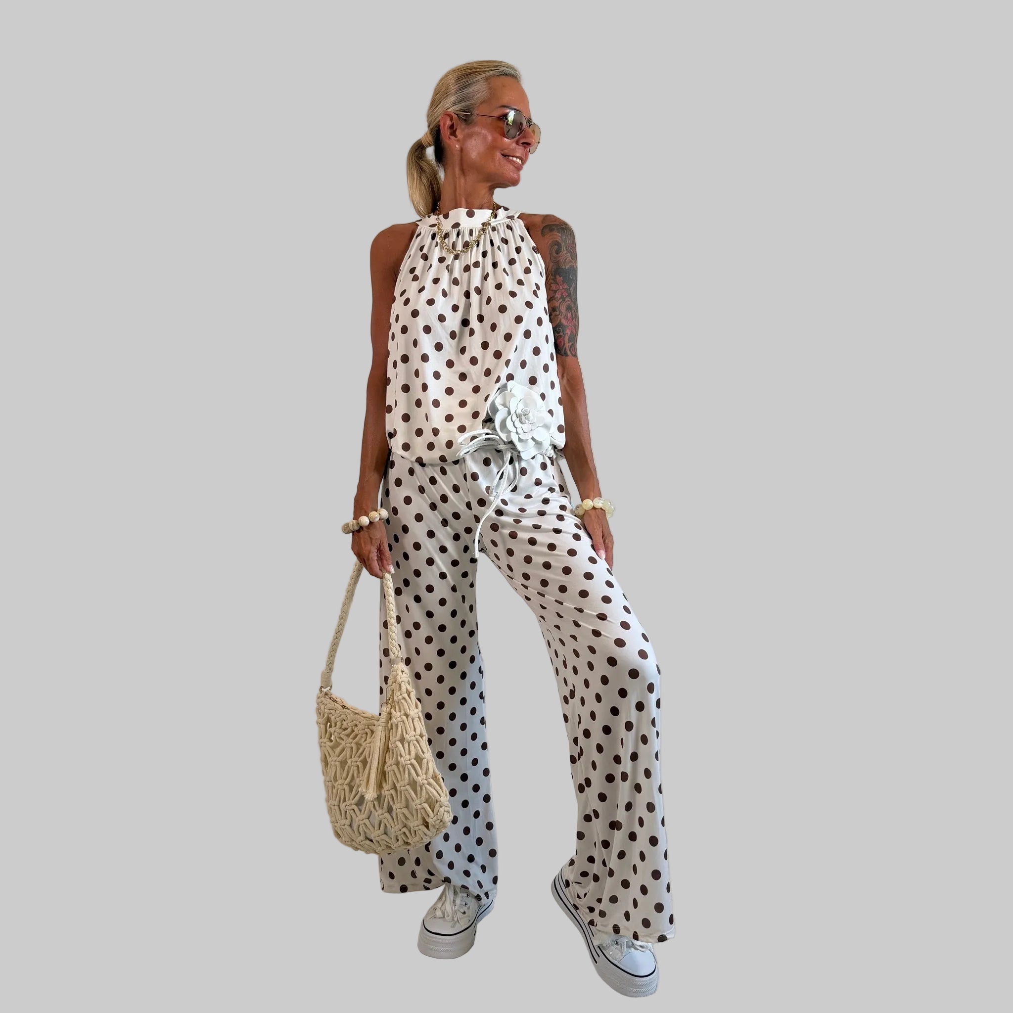 Zweiteiler Polka Dot - Farbauswahl