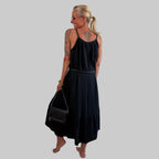 Musselin Uni Sommerkleid - Farbauswahl
