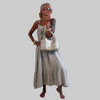 Musselin Uni Sommerkleid - Farbauswahl