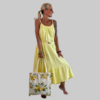 Musselin Uni Sommerkleid - Farbauswahl