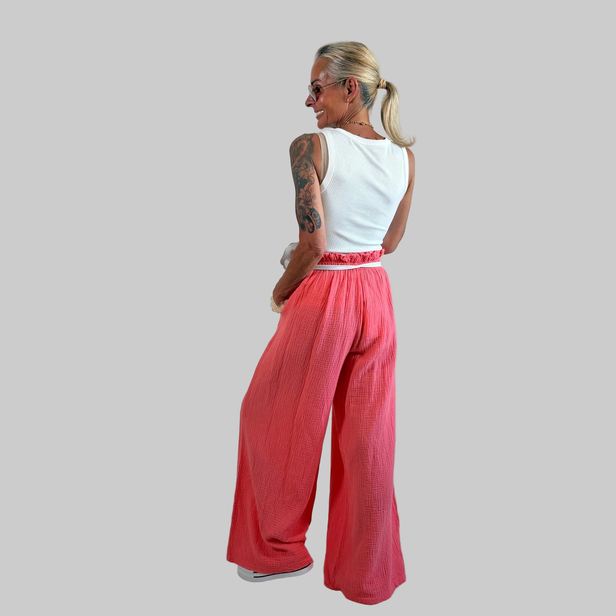 Musselin Sommerhose - Farbauswahl