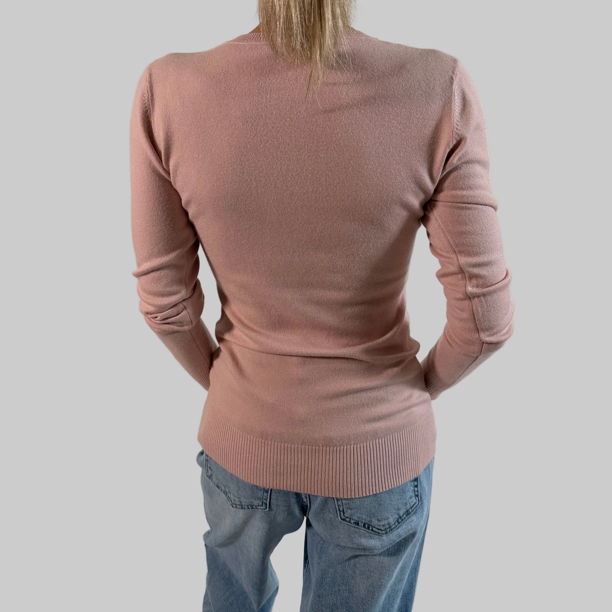 V-Feinstrickpullover - Slim Fit