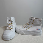 High Sneaker Golden Heart