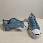 Low Sneaker Jeansblau