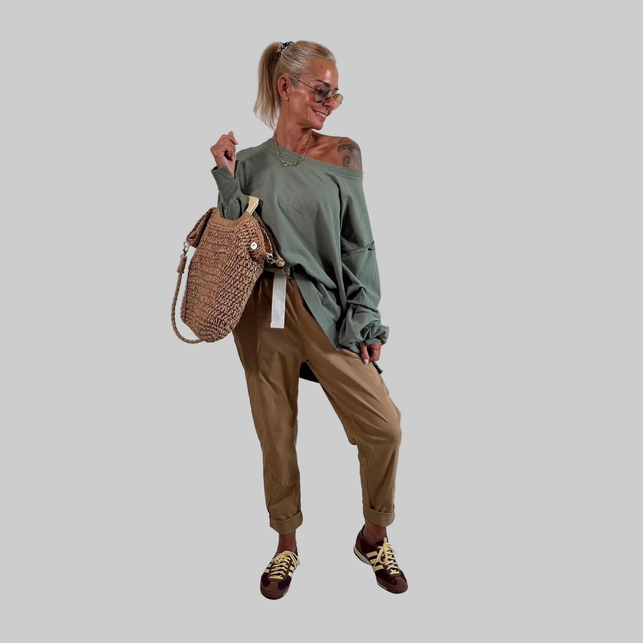 Uni Longshirt Oversized - Farbauswahl