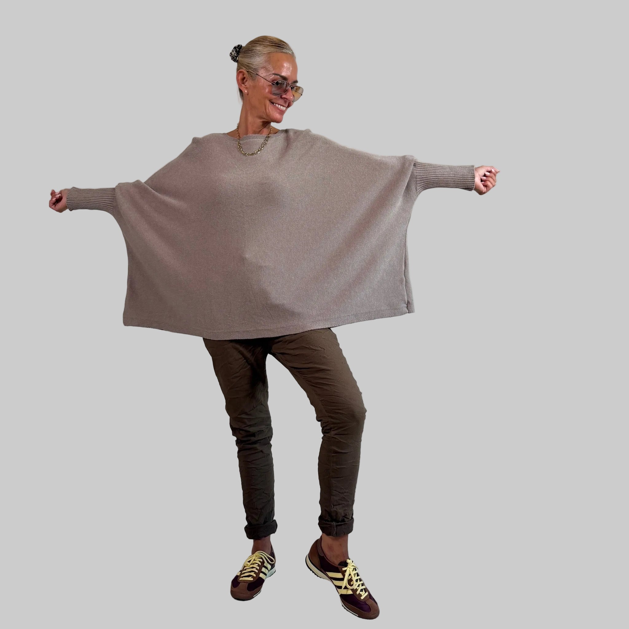 Feinstrickpullover Oversize - Farbauswahl