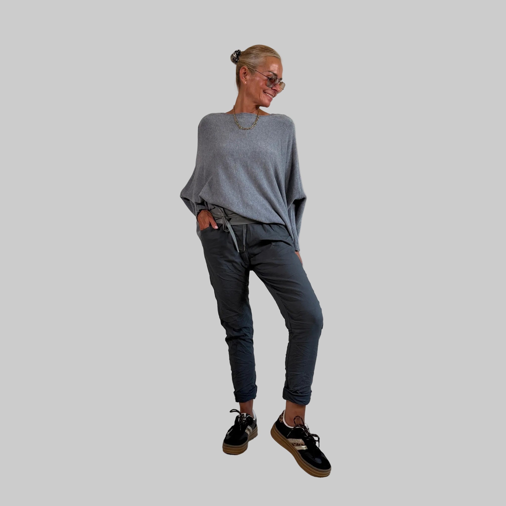 Feinstrickpullover Oversize - Farbauswahl