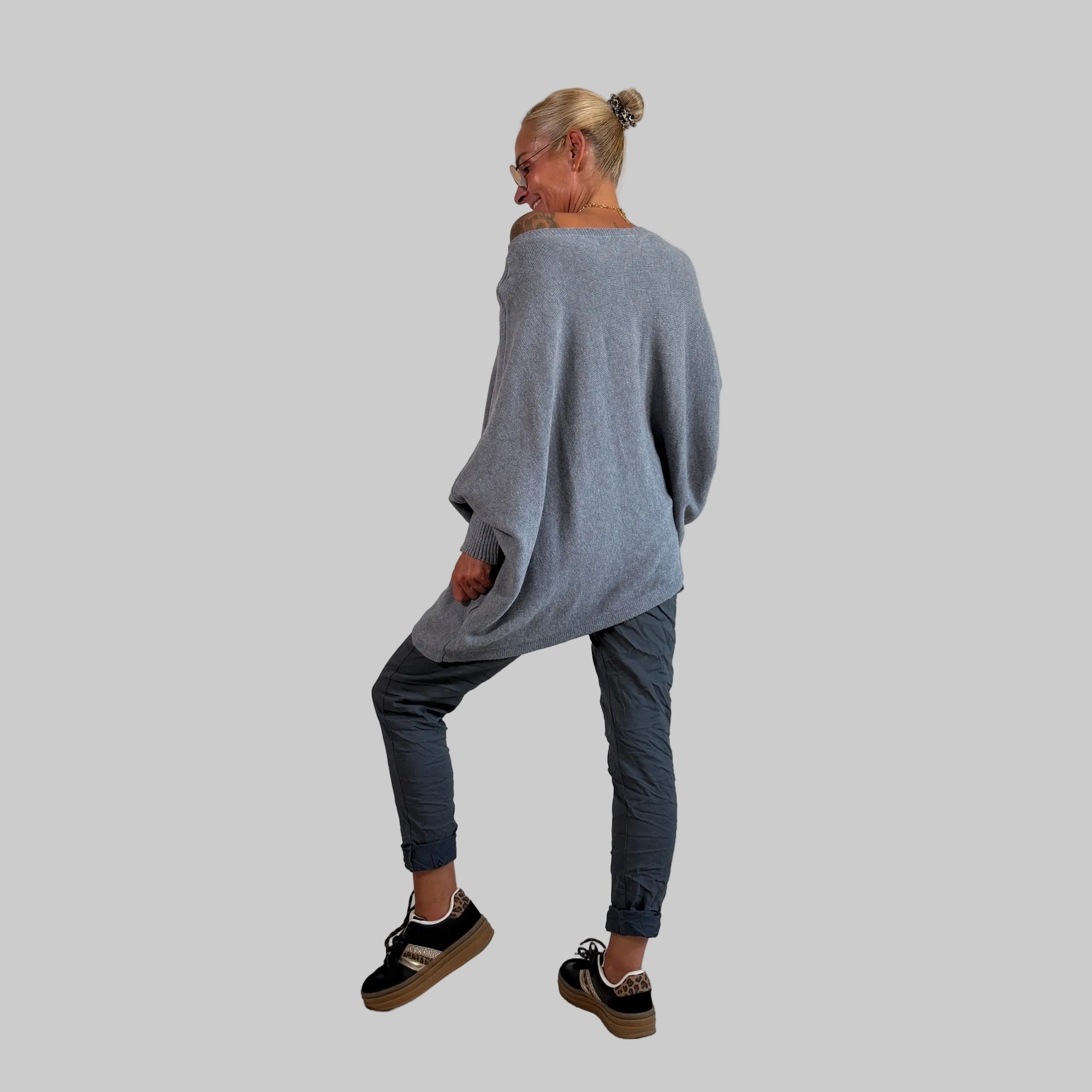 Feinstrickpullover Oversize - Farbauswahl