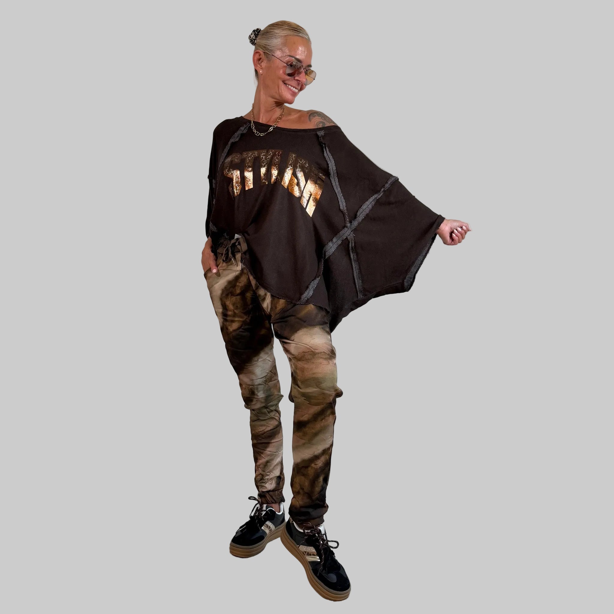 Cozy Shirt 1/2 Arm "Stylish" - Farbauswahl