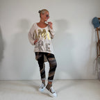 Longshirt Oversized "AMORE" - Farbauswahl